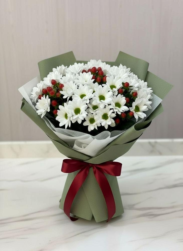 Букет цветов из: Хризантемы в Хадыженске