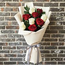 Букет цветов из:  Розы #REPLACE_PRED# Хадыженске