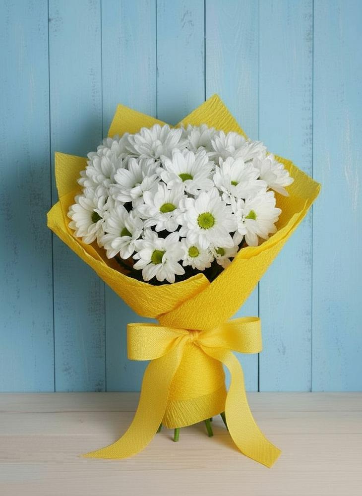 Букет цветов из: Хризантемы в Хадыженске