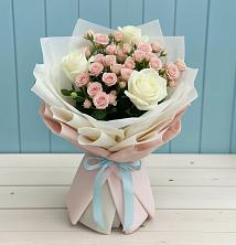 Букет цветов из:  Розы в Хадыженске