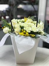 Цветочная композиция из Розы  в Хадыженске
