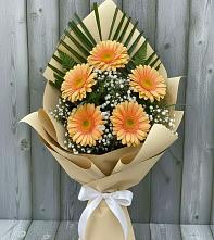 Букет цветов из:  Герберы в Хадыженске