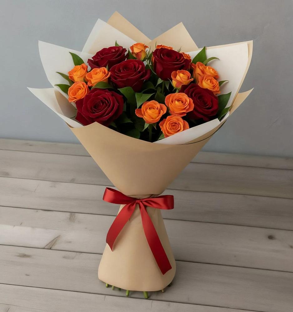 Букет Любовь и восторг в Хадыженске